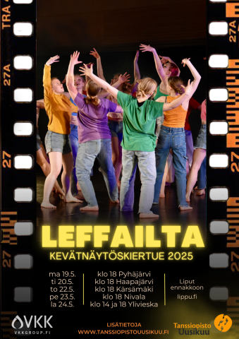 Leffailta -kevätnäytöskiertue 2025