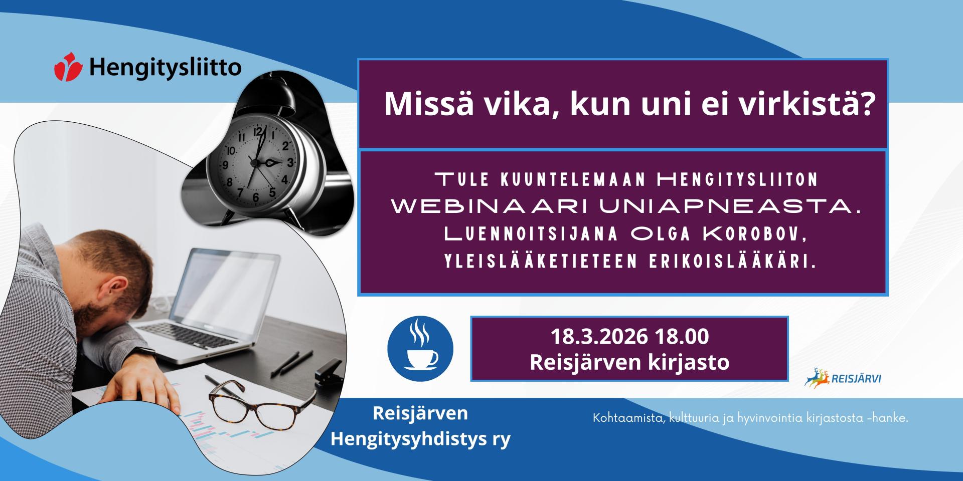 Hengitysyhdistys kirjastokahvila