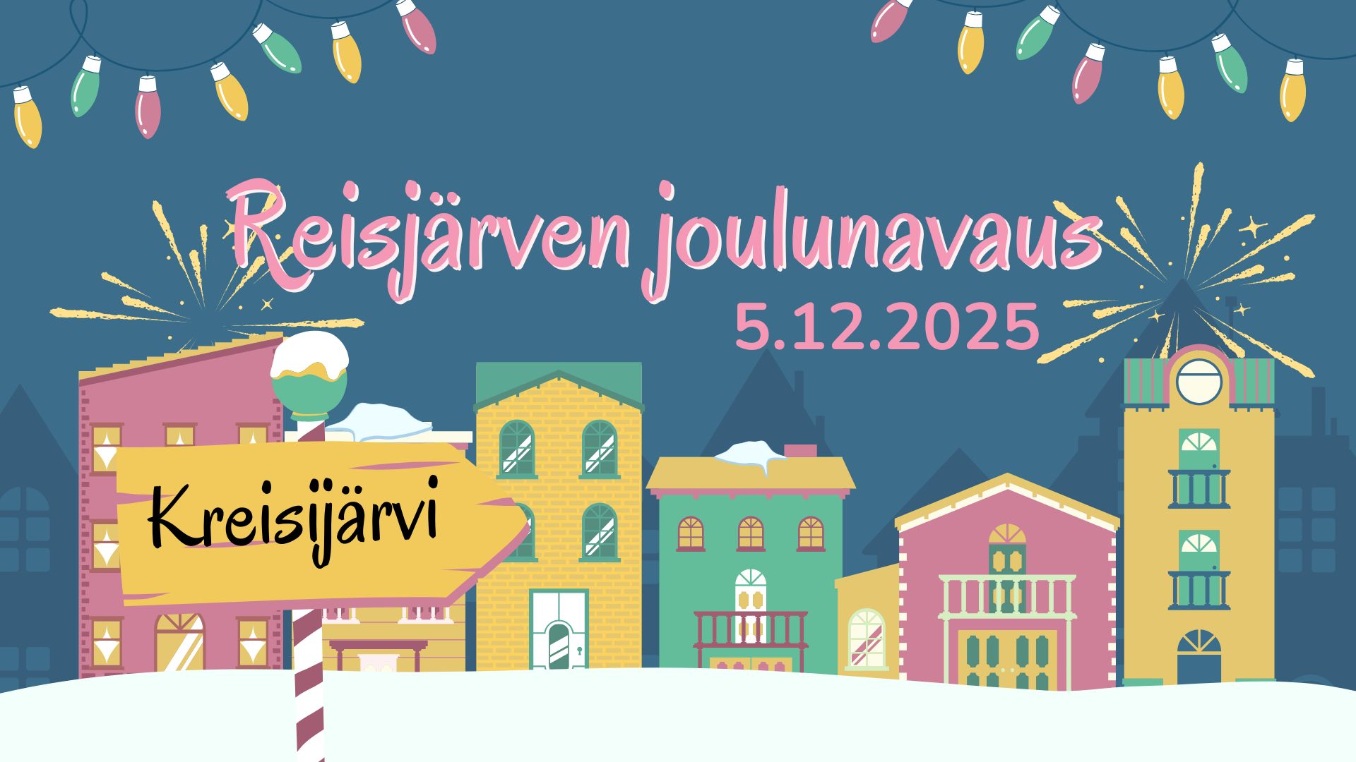 Reisjärven joulunavaus